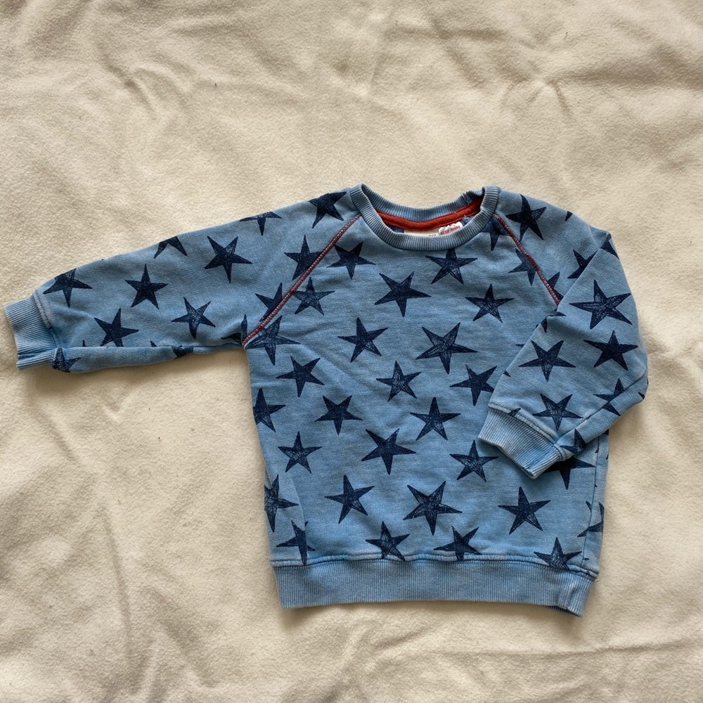 Baby Boy Crew Neck Sweatshirt
